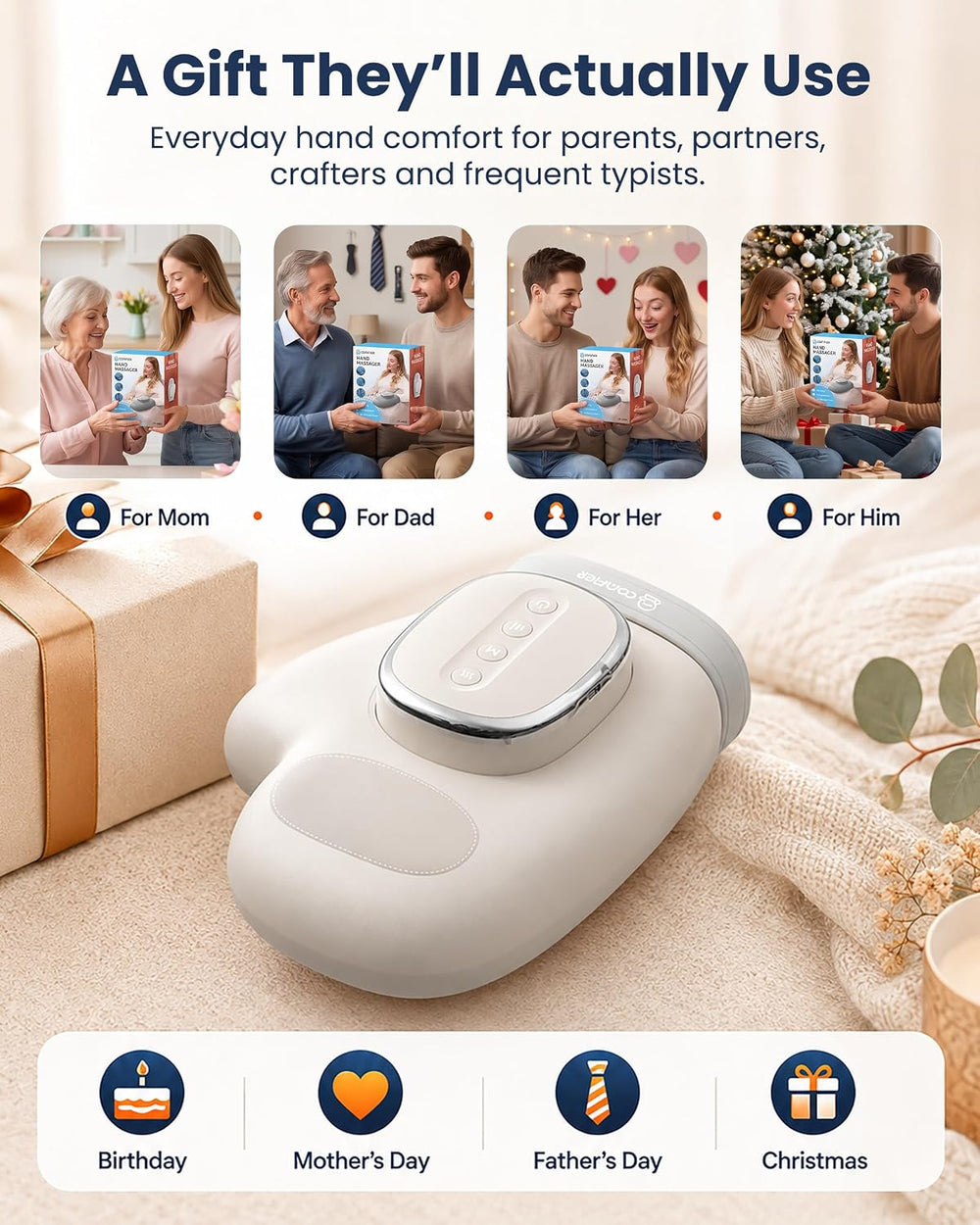 Zenvi heated hand massager specs